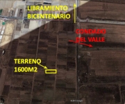 Venta de terreno muy cerca de Condado del Valle en Metepec 